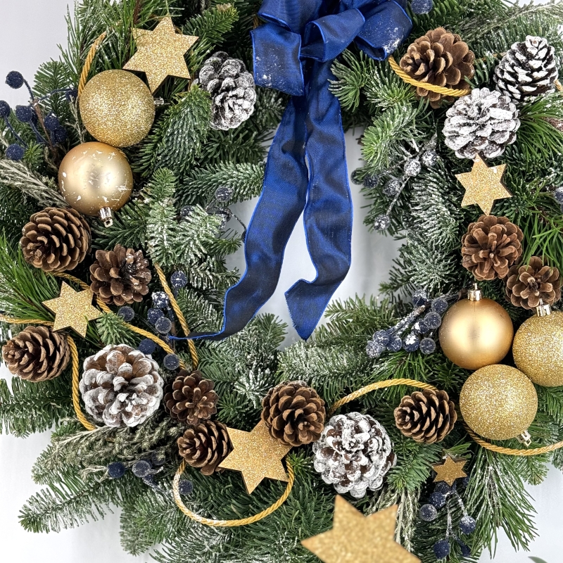 Starry Night Wreath