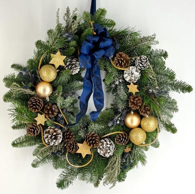 Starry Night Wreath