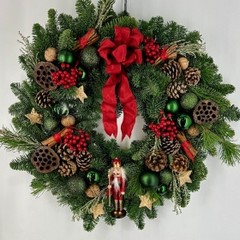 Nutcracker Wreath