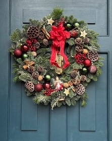 Nutcracker Wreath