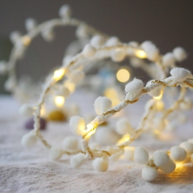 Pom Pom Fairy Lights